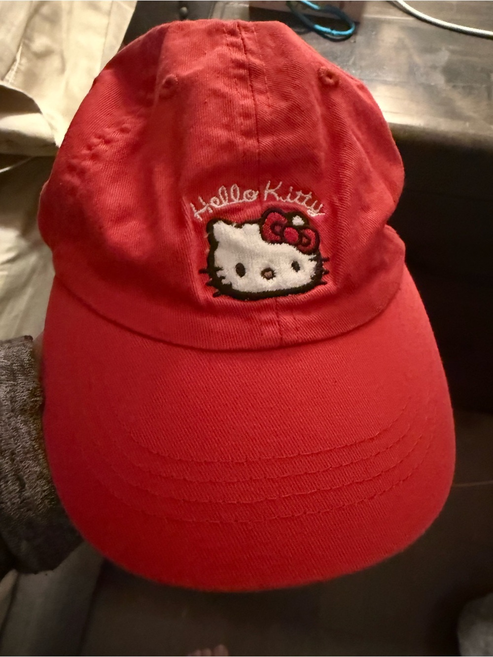 Hello kitty baseball hat